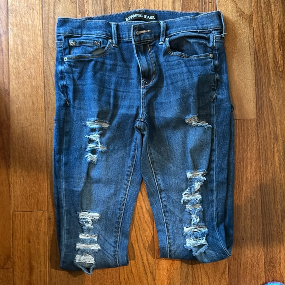 Women’s skinny stretch Express jeans